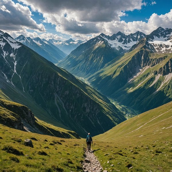 Quels sont les conseils pour une randonnée dans les montagnes du Caucase, Géorgie?