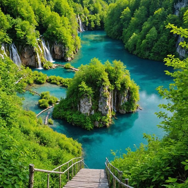 Comment organiser une randonnée dans le parc national de Plitvice, Croatie?