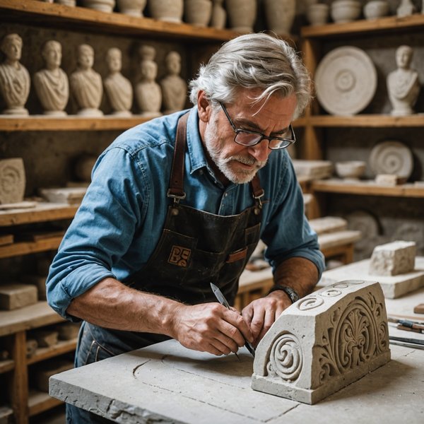 Où apprendre les techniques de sculpture sur pierre en Italie : écoles et maîtres recommandés ?